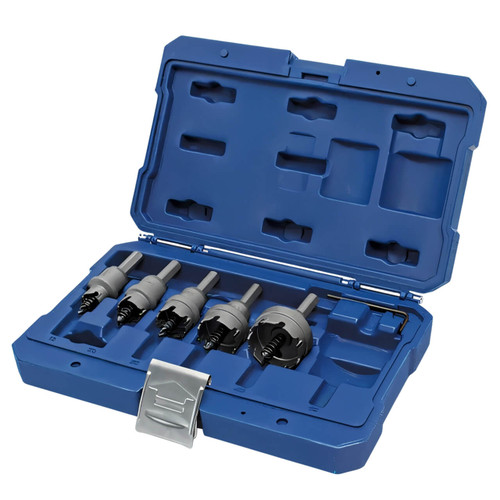 Holemaker 5 Pce TCT Holesaw Set 4.5mm Depth Contains 16, 20, 25, 32 & 40mm Dia
