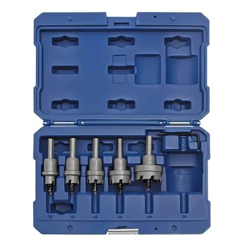 Holemaker 5 Pce TCT Holesaw Set 4.5mm Depth Contains 16, 20, 25, 32 & 40mm Dia