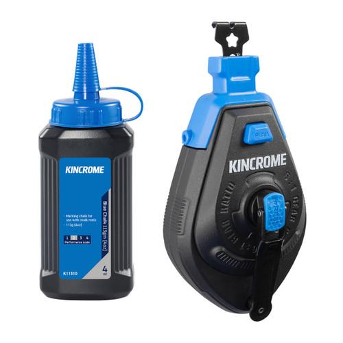 Kincrome 6:1 Chalk Reel Aluminium with Chalk