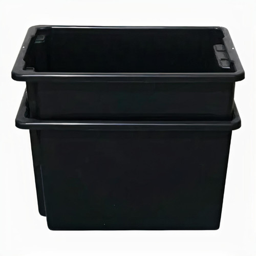 Richmond 68L Recyclable Crate Black