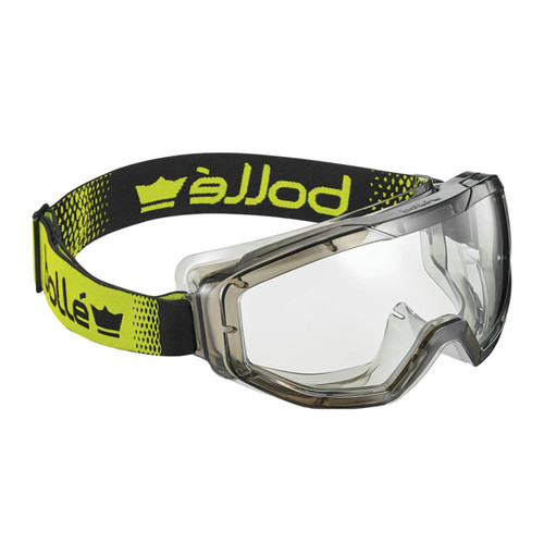 Bolle Globe Goggle PC Clear Platinum Lite Top Bottom Indirect Vented
