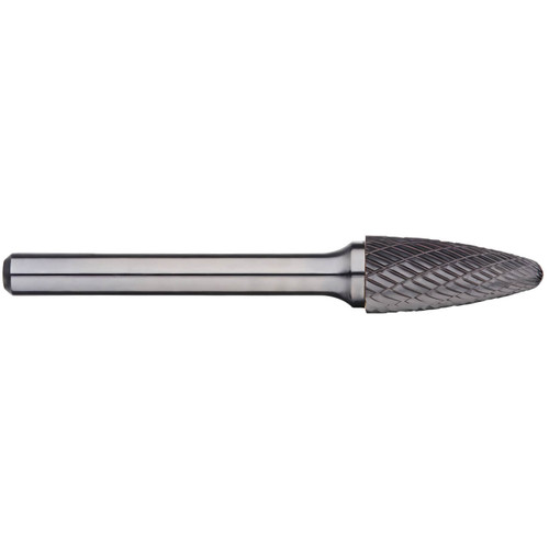 Alpha 9.5x19mm Tree Radius End Carbide Burr 6mm Shank