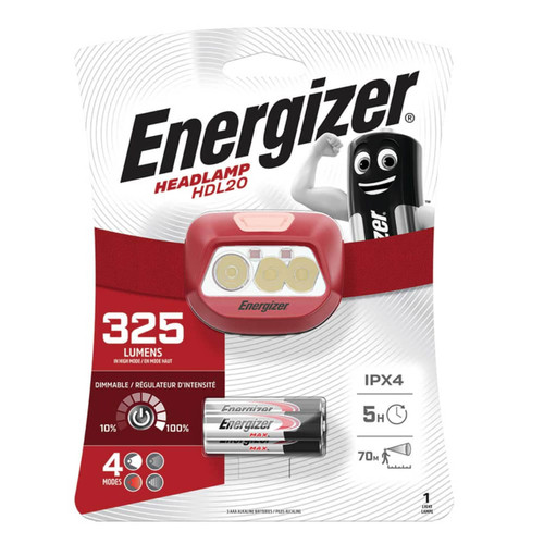 Energizer HDL20 325L Headlamp