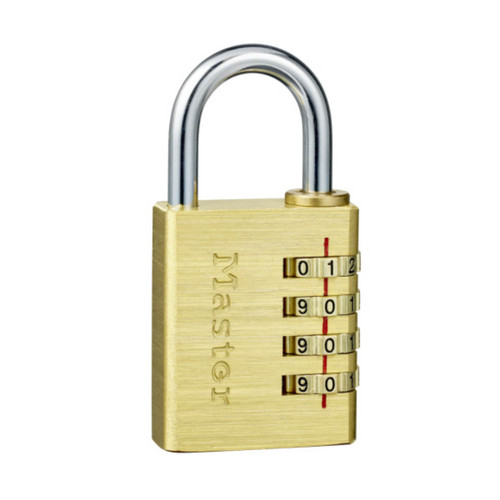 Master Lock Padlock Combination Reset Brass 40mm