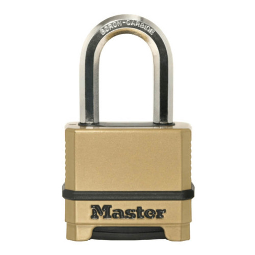 Master Lock Padlock Excell Combination Reset Brass 38mm