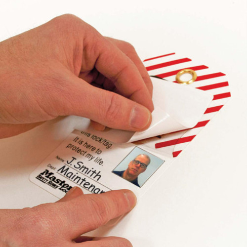 Master Lock Do Not Operate Self Laminating Photo Tags 12pk