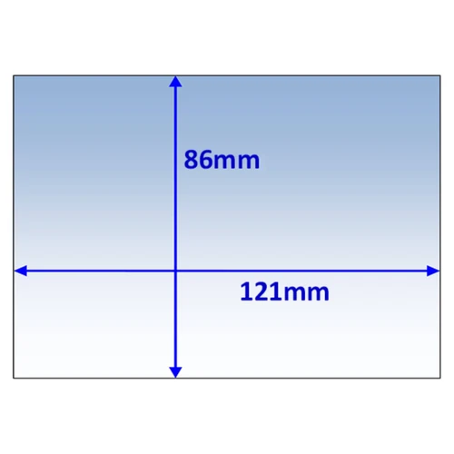 Clear Inner Lens 121 x 86mm Suit Promax 680/850 5pk