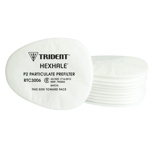 Trident Hexhale P2 Particulate PreFilter 10pk (5prs)