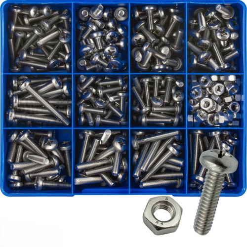 Champion S/Steel Metric Phillips Pan Head Machine Screws Assortment