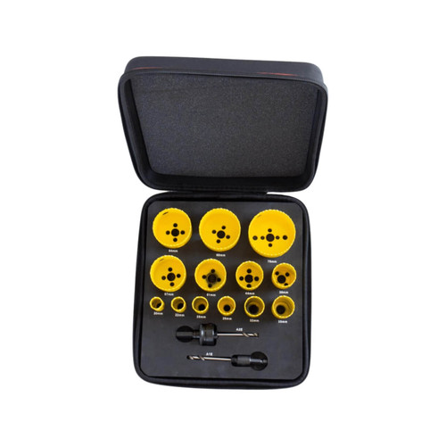 Starrett Bi-Metal Deep Cut 6 13pc Holesaw Kit