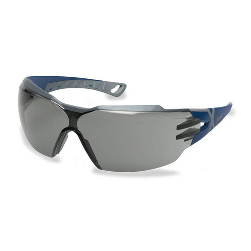 Uvex Pheos Cx2 Safety Glasses Hard Coat - Grey Lens