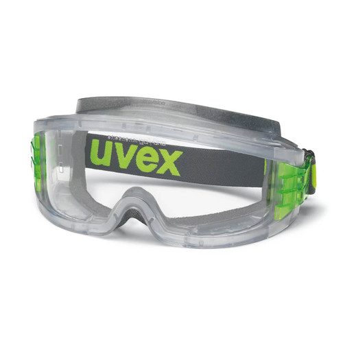 Uvex Ultravision Chem Clear Safety Goggles Transparent TVC Frame