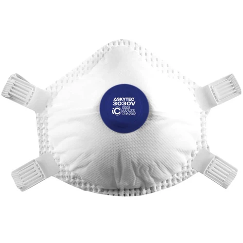 Skytec Disposable Respirator 3030VS P2 Cupped & Valve Small 5box