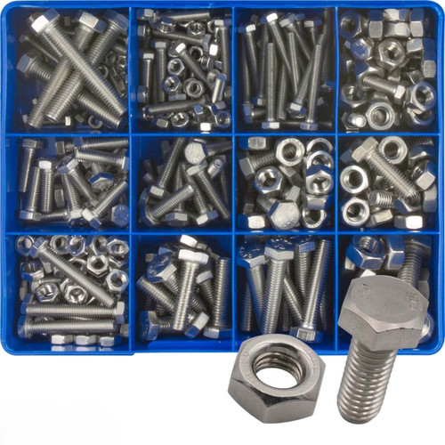 Champion Metric Set Screws & Nuts 316 Stainless Assortment