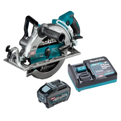 Makita 40V Max Brushless 185mm Rear Handle Saw Kit