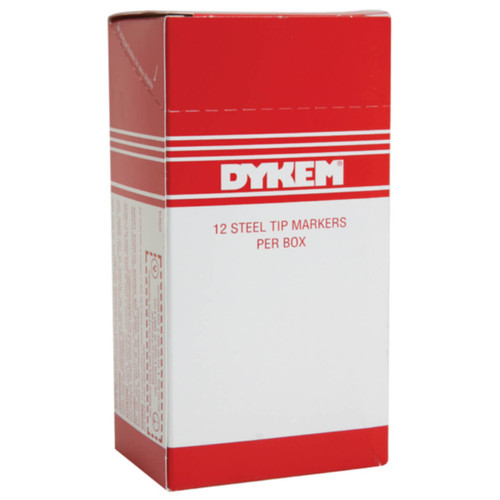 Dykem Mark-Tex Texpen White 12pk