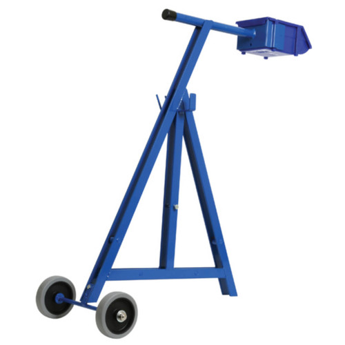 Dy-Mark Dispenser Steel Strap with Wheels CRS2 Blue