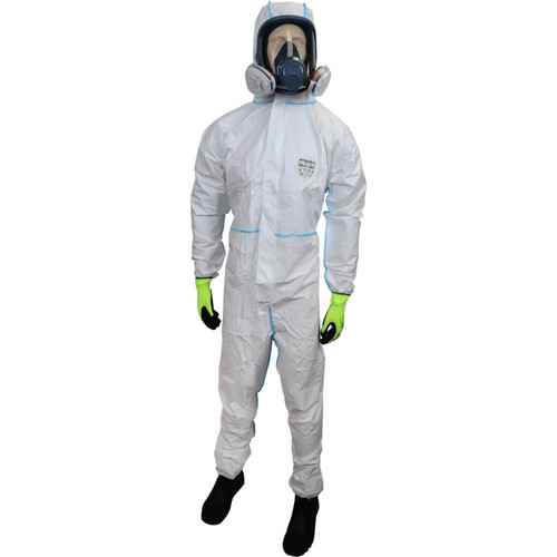 Maxisafe Aquaguard T4/5/6 White Disposable Coverall 3XL