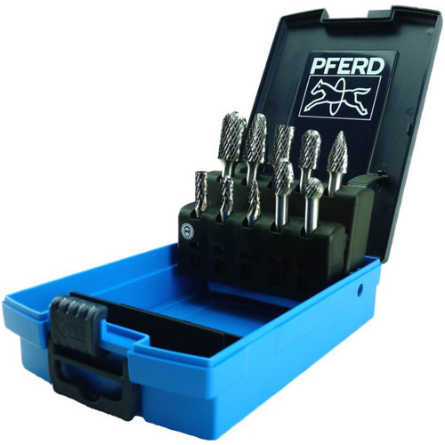 Pferd TC-Burr Set 1710 Tough 10TLG