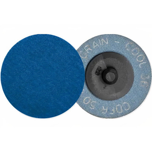 Pferd Combidics Midget Fibre Disc CDFR 75mm 36 Grit Victograin-Cool Q/C Disc