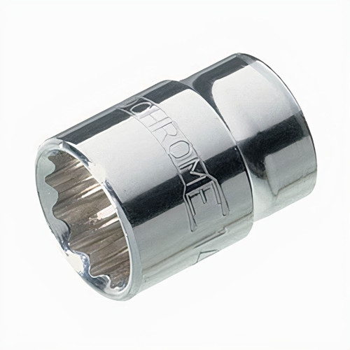 Sidchrome 1/2 Dr X 10mm 12Pt Hand Socket Metric