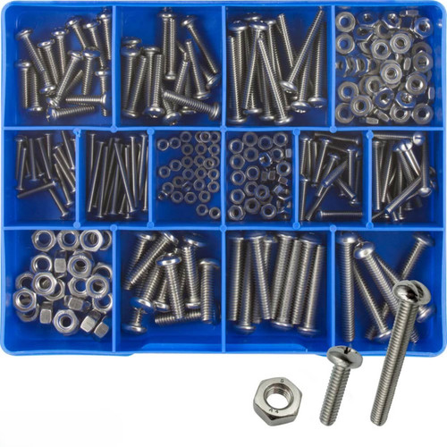 Champion Machine Screw & Nut S/Steel Assortment