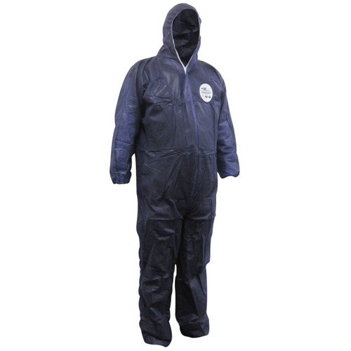 Maxisafe Chemguard Blue SMS Disposable Coveralls 3XL