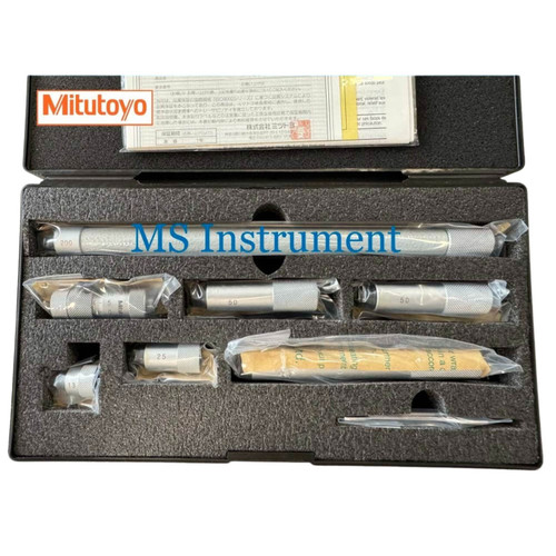 Mitutoyo 50-500mm Tubular Inside Micrometer Set