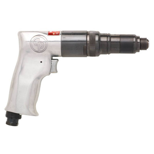 Chicago Pneumatic Pistol Grip Screwdriver Roller Clutch With External Clutch Adjustment 800 RPM 8.5Nm