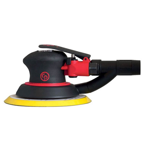 Chicago Pneumatic Palm Sander 2.5mm Orbit 150mm Hook & Loop Pad Self-Vacuum (SV)