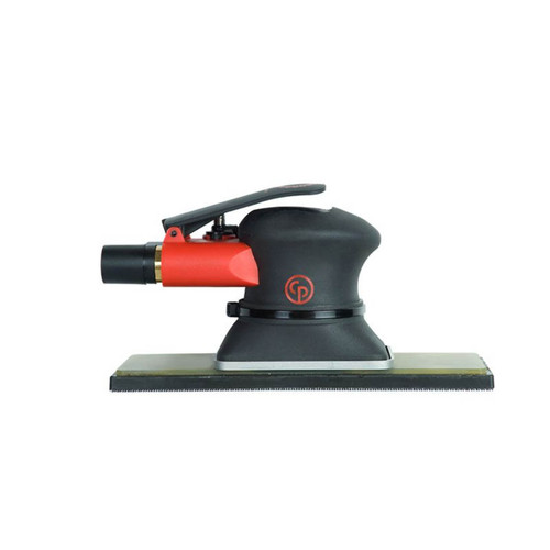 Chicago Pneumatic Jitterbug Rectangle Sander 2.5mm Orbit 70x198mm Hook & Loop Pad Non-Vacuum (NV)