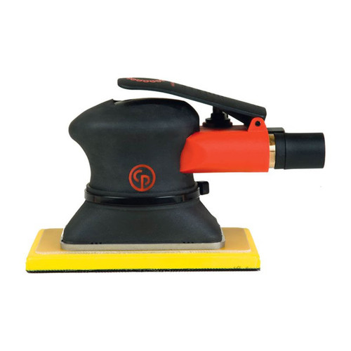 Chicago Pneumatic Jitterbug Rectangle Sander 2.5mm Orbit 80x130mm Hook & Loop Pad Non-Vacuum (CV)