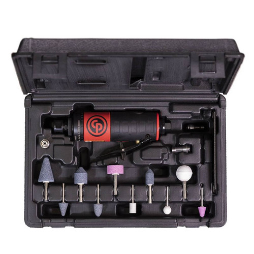 Chicago Pneumatic Die Grinder CP7411Q-B In Case Incl Accessories
