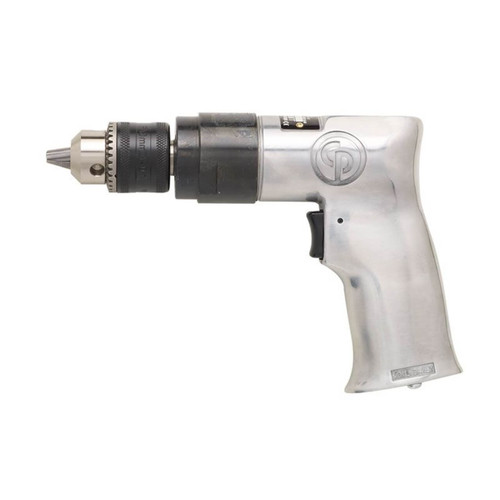 Chicago Pneumatic Pistol Grip Drill 3/8” / 10mm Key Chuck Non Reversible 2400 rpm