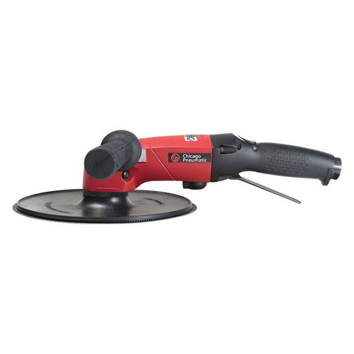 Chicago Pneumatic Super Duty Angle Sande, 9” / 230mm Disc Capacity 2100W 5/8”-11 Spindle 6500 rpm