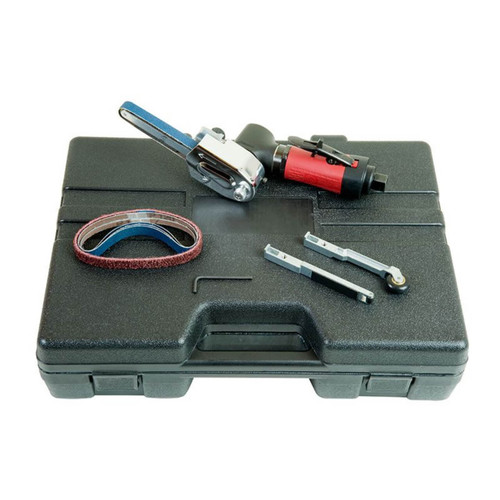Chicago Pneumatic Heavy Duty Belt Sander CP5080-3260D12 In Case Incl Accessories