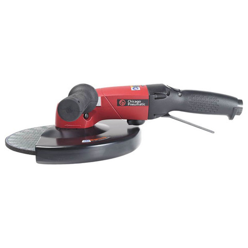 Chicago Pneumatic Super Duty Angle Grinder 9” / 230mm Disc Capacity 2100W Hex Spindle 6500 rpm