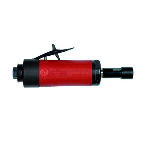 Chicago Pneumatic Heavy Duty Die Grinder 1/4” / 6.35mm Collet Capacity 400W Rear Exhaust 24000 rpm