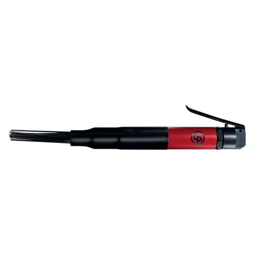 Chicago Pneumatic Heavy Duty Straight Case Needle Scaler 4600 bpm 19 X 3mm Needle, Convertible To Chipper