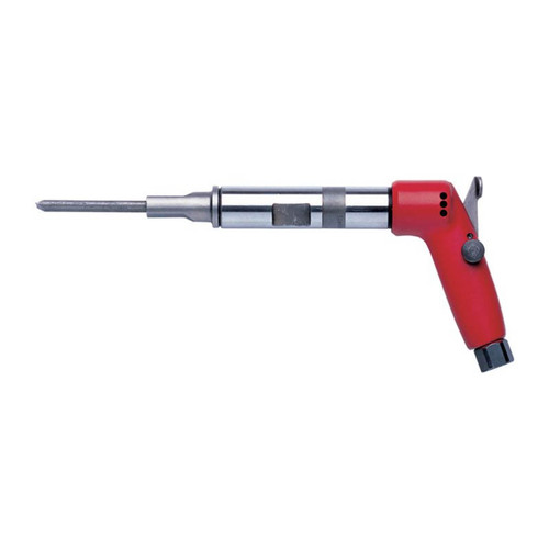 Chicago Pneumatic Heavy Duty Pistol Grip Chipping Hammer 4000 bpm Flat Nose Shank Great For Small Areas