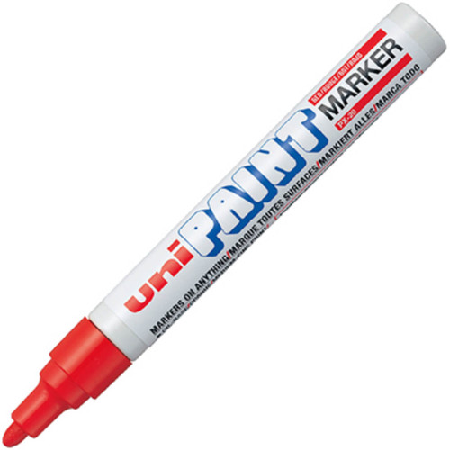Uniball PX20 2.8mm Medium Bullet Paint Marker Red