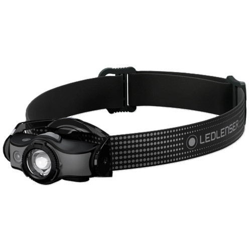 Ledlenser MH5 400lm Rechargeable Headlamp Red Night Mode Black & Grey