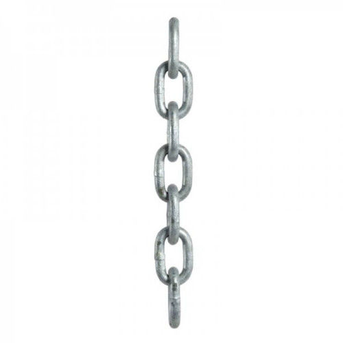 Chain Hardware Reg Link Galv Proof Coil 6mm  / Meter