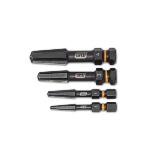 Gearwrench 4 Pce Bolt Biter Screw Extraction Set