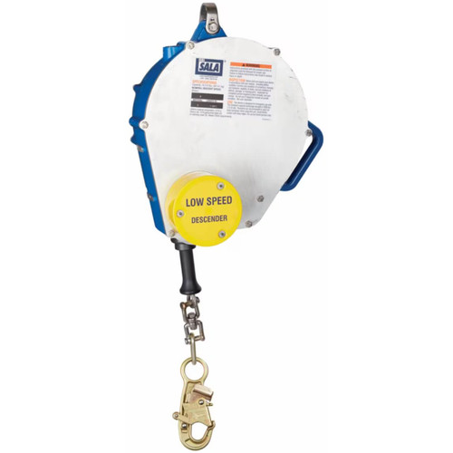 3M Dbi-Sala Rollgliss Vertical Low Speed Automatic Descender Galvanized Steel Cable/Hook 115 ft 3303000