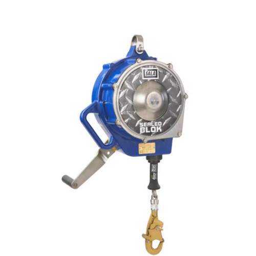 3M Dbi-Sala Sealed-Blok 3-Way Retrieval Self-Retracting Lifeline Galvanized Cable 130ft 3400985