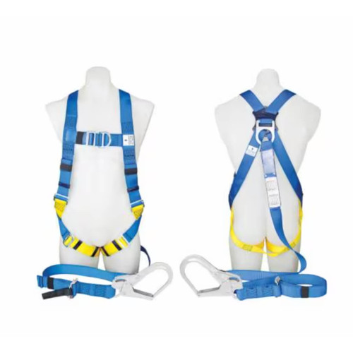 3M Protecta P50 Industrial Harness With Lanyard & Snap Hook Blue & Yellow Medium 1390063A