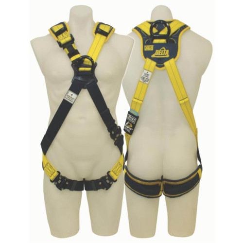 3M Dbi-Sala Delta Cross-Over Comfort Harness Yellow Extra Large 843XL2016