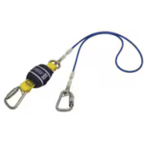 3M Dbi-Sala Force2 Shock Absorbing Wire Cable Lanyard Single Tail Blue 2.0m Z10200909WR