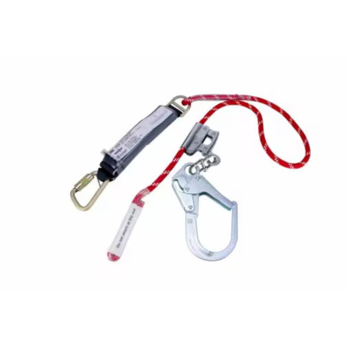 3M Protecta Adjustable Rope Shock Absorbing Lanyard 2m AE529ADJ/10R